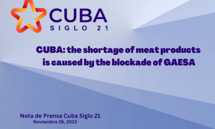 Cuba: the shortage of meat products is caused by the blockade of GAESA