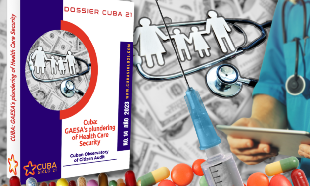 Cuba:  GAESA’s plundering of Health Care Security
