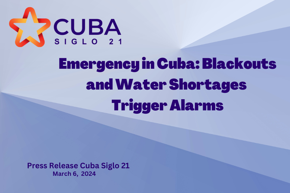 Emergency in Cuba: Blackouts and Water Shortages Trigger Alarms