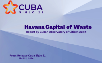 Havana Capital of  Waste. Report by OCAC