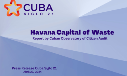 Havana Capital of  Waste. Report by OCAC