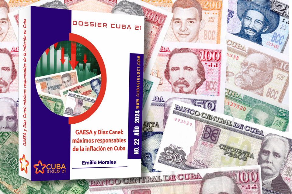 GAESA y Díaz Canel:  máximos responsables de la inflación en Cuba