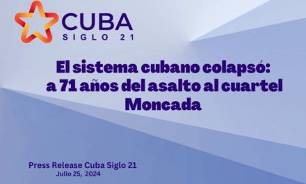 71 aniversario del 26 de julio: el sistema cubano ha colapsado