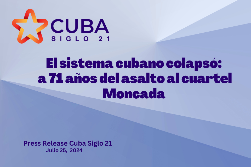 71 aniversario del 26 de julio: el sistema cubano ha colapsado