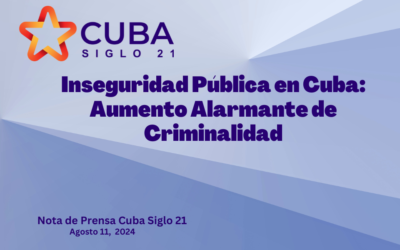 Inseguridad Pública en Cuba: Aumento Alarmante de Criminalidad