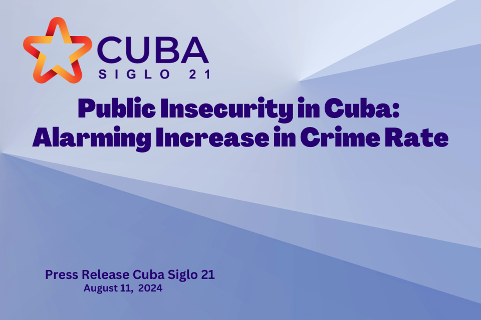 Public Insecurity in Cuba: Alarming Increase in Crime Rate