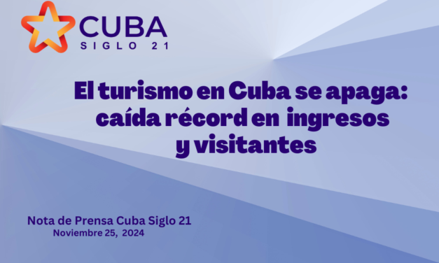 El turismo en Cuba se apaga: caída récord en ingresos y visitantes