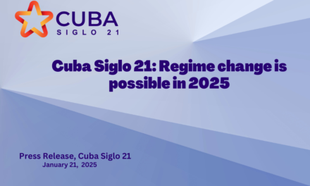 Cuba Siglo 21: Regime change is possible in 2025