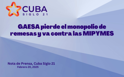 GAESA pierde el monopolio de remesas y va contra las MIPYMES