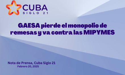 GAESA pierde el monopolio de remesas y va contra las MIPYMES