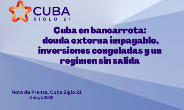Cuba en bancarrota: deuda externa impagable, inversiones congeladas y un régimen sin salida