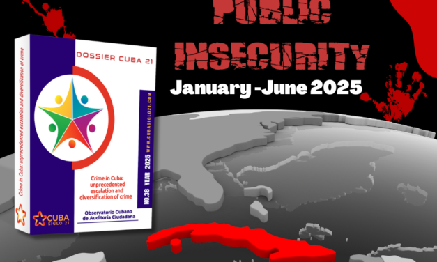 Crime in Cuba: unprecedented escalation and diversification of crime