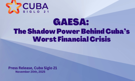 GAESA: The Shadow Power Behind Cuba’s Worst Financial Crisis