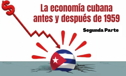 La economía cubana antes y después de 1959. Segunda parte