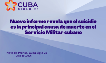 Nuevo informe revela que el suicidio es la principal causa de muerte en el Servicio Militar cubano