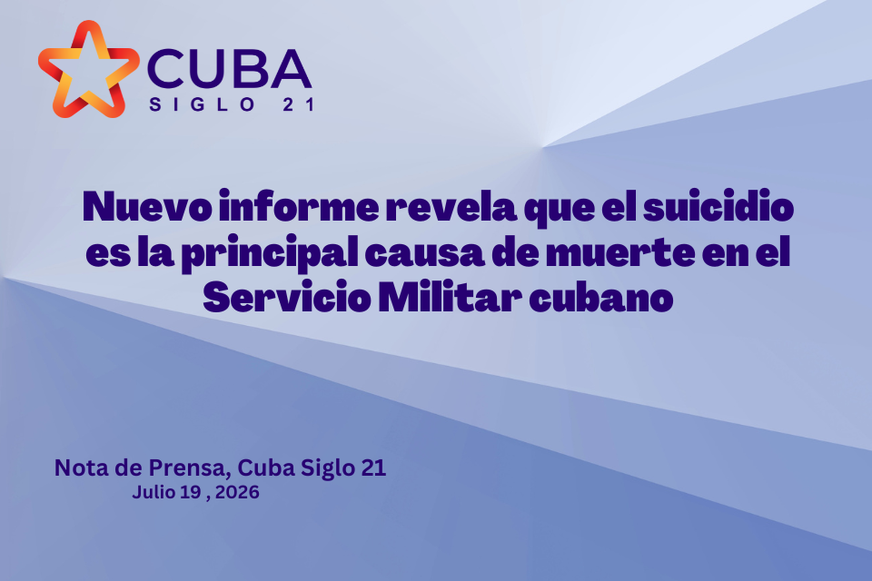 Nuevo informe revela que el suicidio es la principal causa de muerte en el Servicio Militar cubano