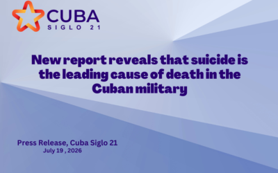 New report reveals that suicide is the leading cause of death in the Cuban military
