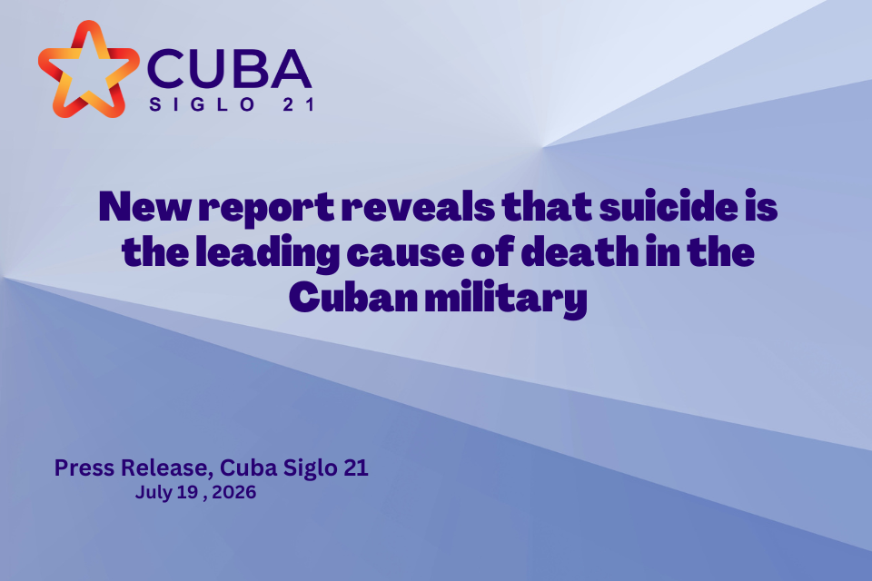 New report reveals that suicide is the leading cause of death in the Cuban military