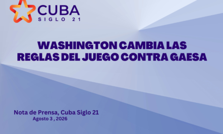 WASHINGTON CAMBIA LAS REGLAS DEL JUEGO CONTRA GAESA
