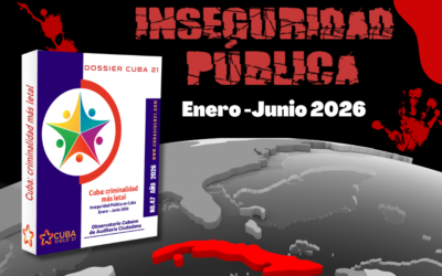 Cuba: criminalidad más letal. Informe de Inseguridad Pública Enero-Junio 2026